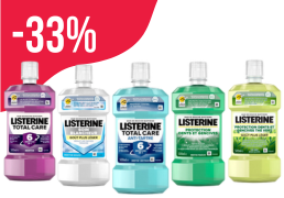 Listerine Bain de bouche en promotion
