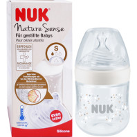 Nuk - Tétines silicone x2 col large serenity lait infantile - 6/18 mois -  Supermarchés Match