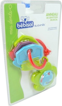 BEBISOL ANNEAU DE DENTITION MUSICAL