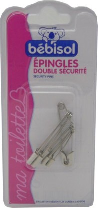 BEBISOL EPINGLES DOUBLE SECURITE *6