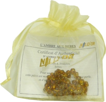 COLLIER D' AMBRE BEBE