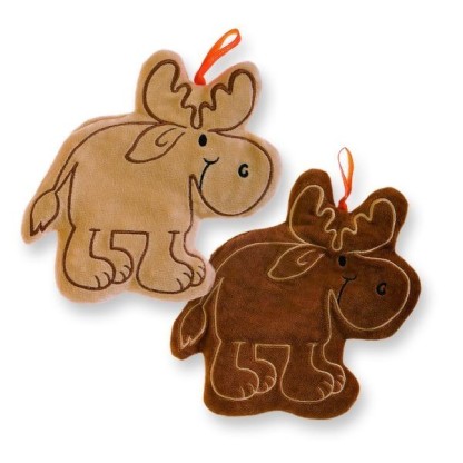 COUSSIN BOUILLOTTE CARIBOU NOYAU DE CERISE