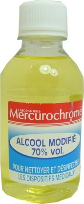 MERCUROCHROME ALCOOL MODIFIE 70%