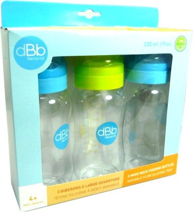 REMOND COFFRET 3 BIBERONS GARCONS 330ML