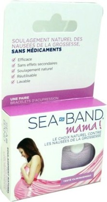 SEA BAND MAMA BRACELET ANTI-NAUSEES DE LA GROSSESSE