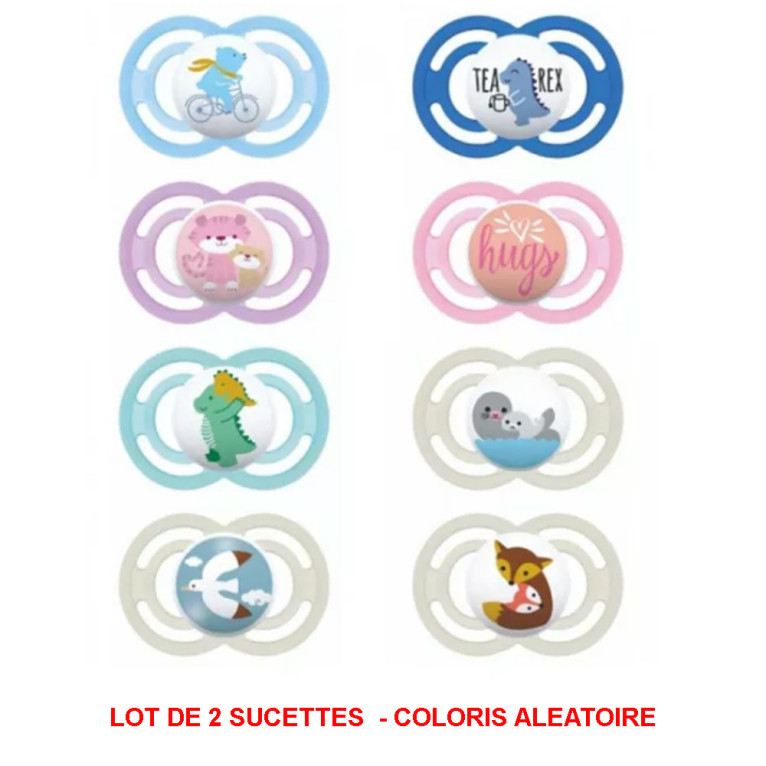 MAM Perfect 2 sucettes +18 mois silicone - Parapharmacie - Pharmarket