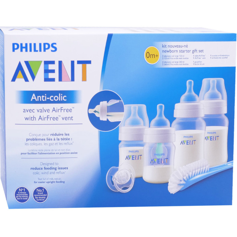 Philips Avent kit - Biberons Polypropylène / Tétine Silicone sans