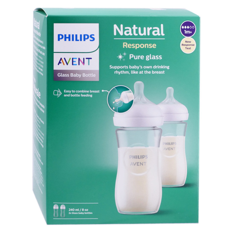 Philips Avent Natural Response Glass coffret cadeau (pour bébé)