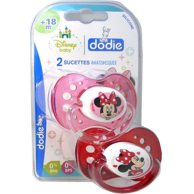 Dodie Sucettes Physiologique Silicone 0-2 Mois Animaux P49
