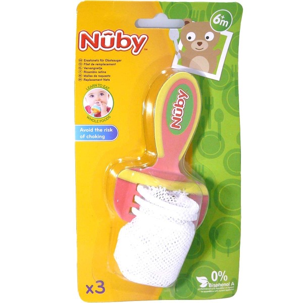 Nuby Filet De Remplacement Pour Grignoteur 6m Bebe Pharmashopdiscount Com