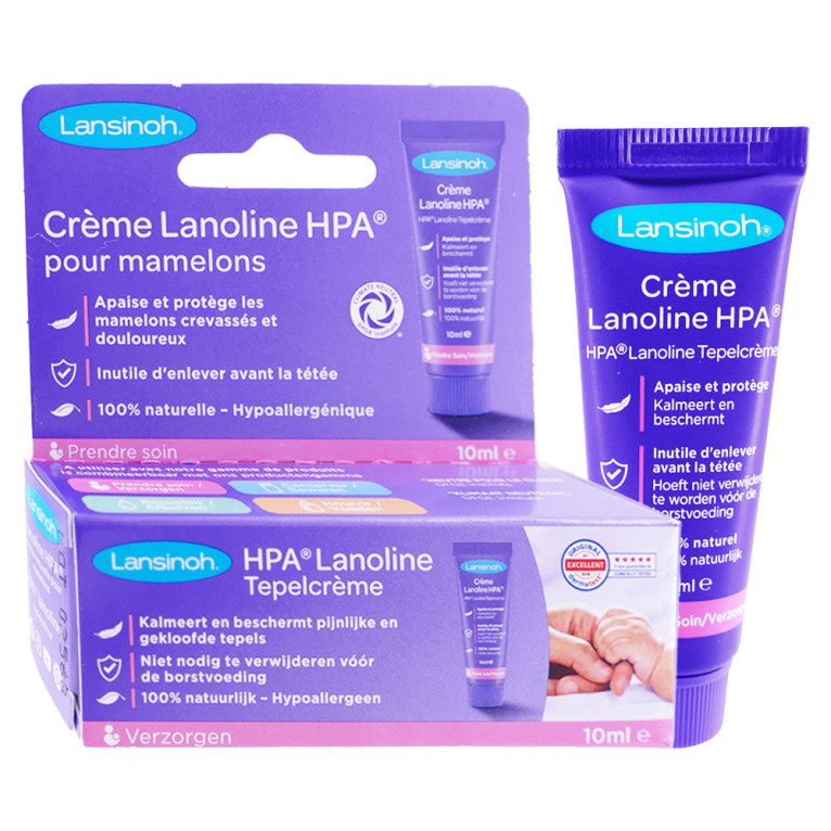 Lansinoh - Crème Lanoline HPA - 10 ml - Soin des Mamelons
