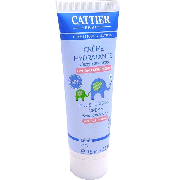 Cattier Bebe Creme Hydratante Bio Visage Et Corps 75ml Bebe Pharmashopdiscount Com