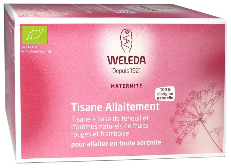 Weleda - Tisane Allaitement Fenouil Verveine - 20 Sachetsl
