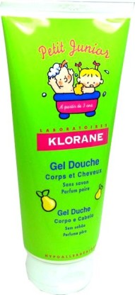 KLORANE PETIT JUNIOR GEL DOUCHE CORPS ET CHEVEUX POIRE 200ML