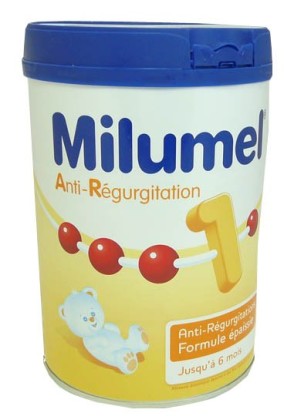 LAIT MILUPA MILUMEL ANTI-REGURGITATION 1ER AGE 900G