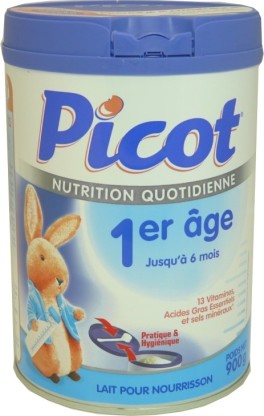 PICOT 1ER AGE JUSQU'A 6 MOIS 900 G