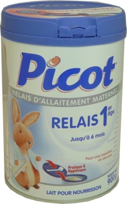 PICOT 1ER AGE RELAIS D'ALLAITEMENT MATERNEL 900G