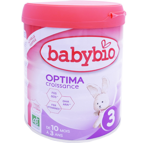 BABYBIO OPTIMA 3 CROISSANCE 800G