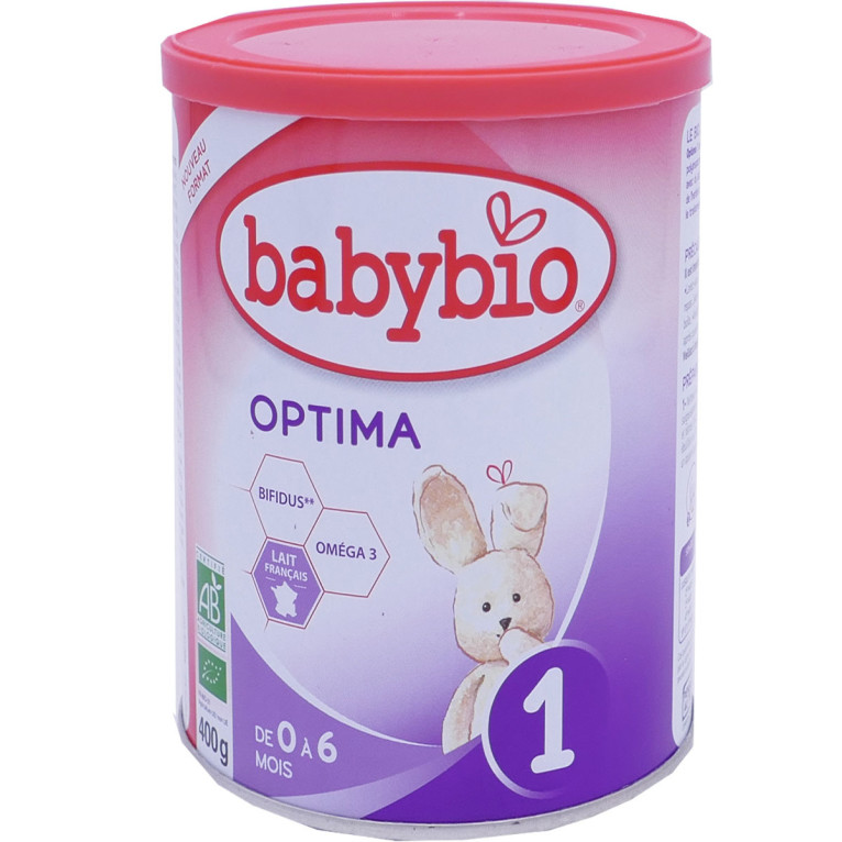 Babybio optima 1 lait 1er âge 800g