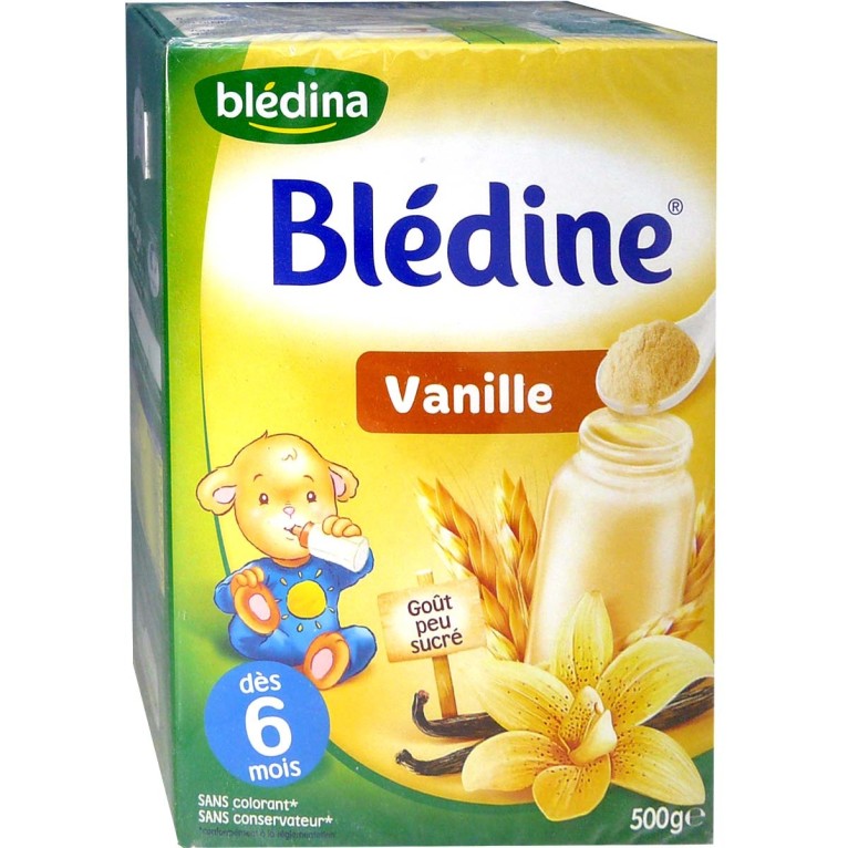 BLEDINA Blédine- Blé et vanille dès 6 mois 400g - Parapharmacie