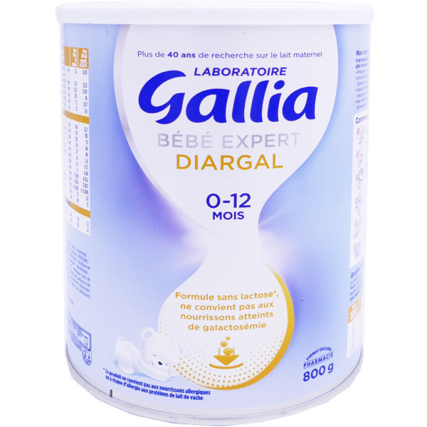 Gallia Expert Bébé Diargal lait 800 g