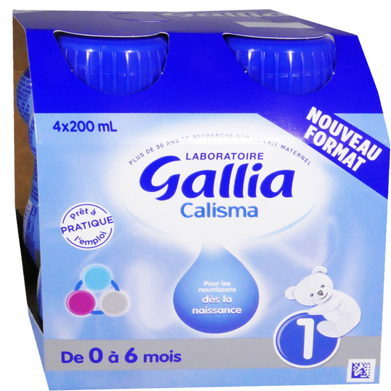 GALLIA Calisma junior 4 lait en poudre dès 18 mois 900g pas cher