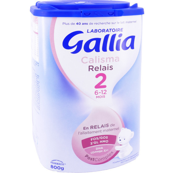 Gallia calisma relais 2 6-12 mois 800g