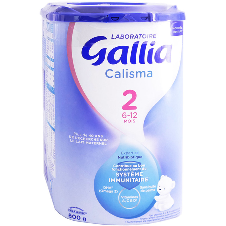 Gallia calisma bio lait 2ème âge 800g