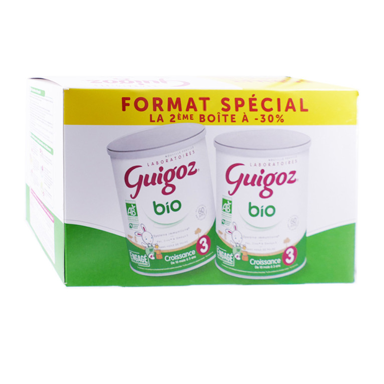 Guigoz Optipro Junior lait 4eme âge - Dès 18 mois - Fer, zinc, oméga-3