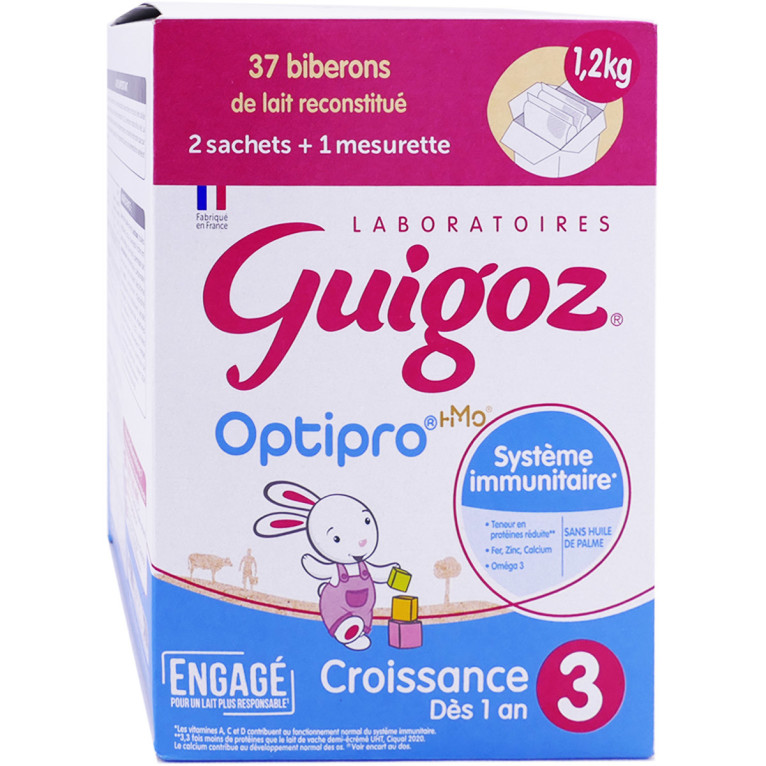 Guigoz Optipro 3 Lait de Croissance dès 1 An 800g