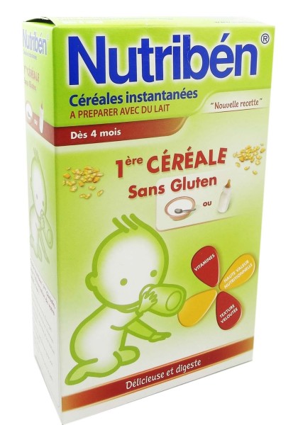 Nutriben 1eres Cereales Sans Gluten 300g Bebe Pharmashopdiscount Com