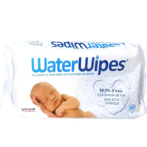 Waterwipes 60 Lingettes 6max Commande Bebe Pharmashopdiscount Com
