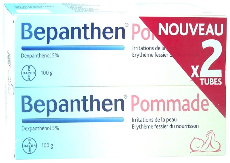 Bepanthen Pommade 100g Lot De 2