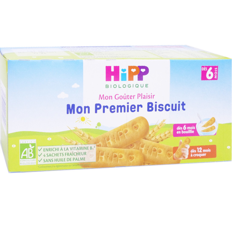 HiPP Mon Premier Biscuit bio - Gouter bébé dès 6 mois