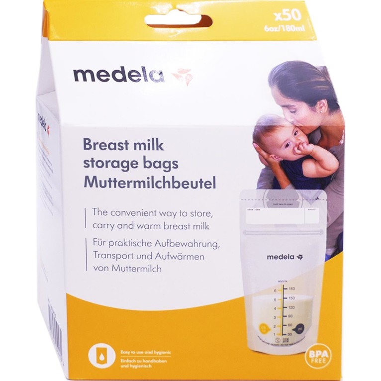 Medela Set sachets de conservation pour lait maternel de 180 ml