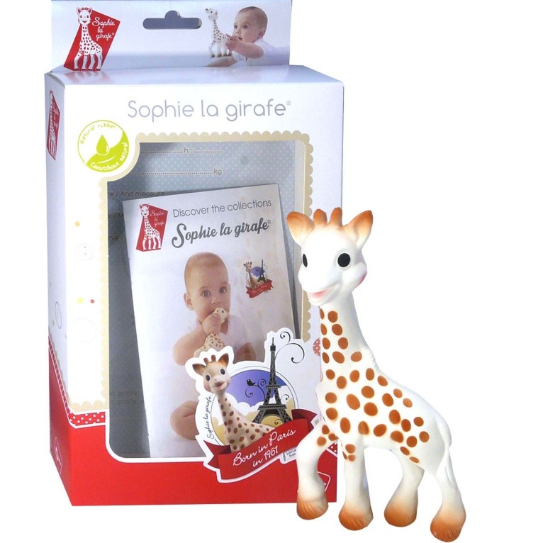 NSFP Sophie la girafe JOUET POUR BEBE 0M+