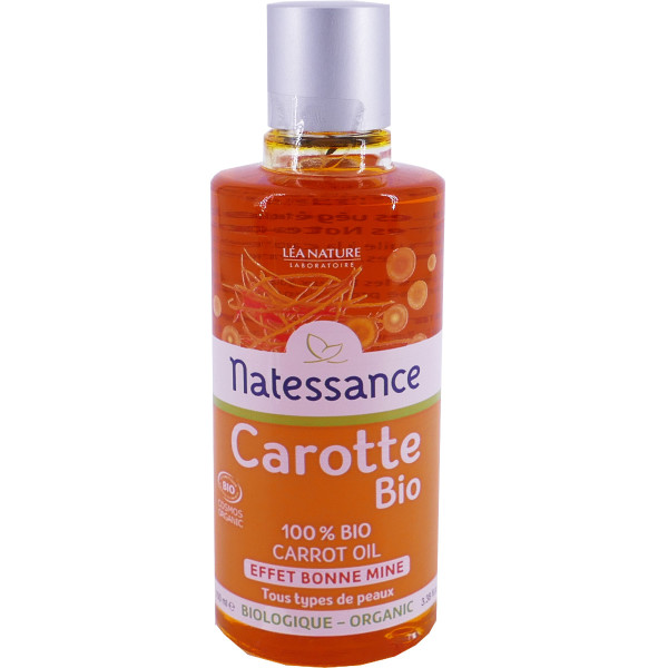 Huile De Carotte 100% Naturelle - Spray 30 Ml - Sans Parabènes - Pour Tous Types De Peau - 9