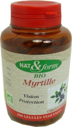 MYRTILLE 200 GELULES BIO