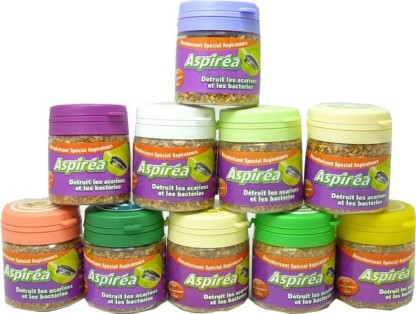 ASPIREA DESODORISANT POUR ASPIRATEURS DETRUITS ACARIENS