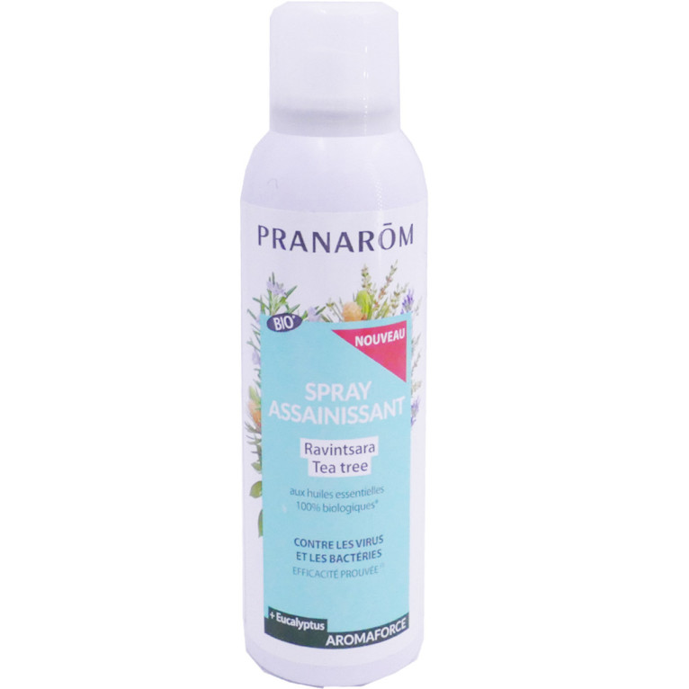 PRANAROM SPRAY ASSAINISSANT BIO RAVINTSARA TEA TREE 150 ML