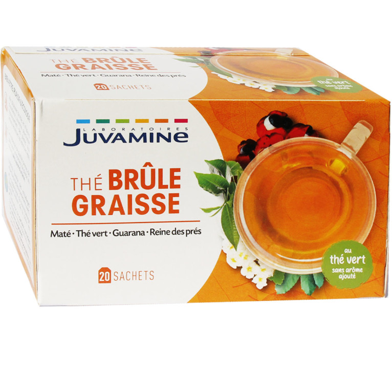 Thé minceur à base de plantes, Thé vert, 24 sachets de thé, 48 g