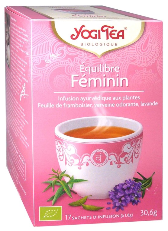 YOGI TEA INFUSION EQUILIBRE FEMININ x17 SACHETS
