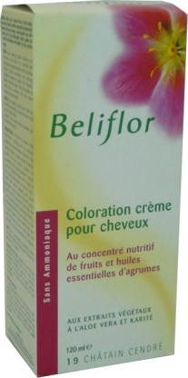 BELIFLOR COLORATION CREME 19 CHATAIN CENDRE 120 ML