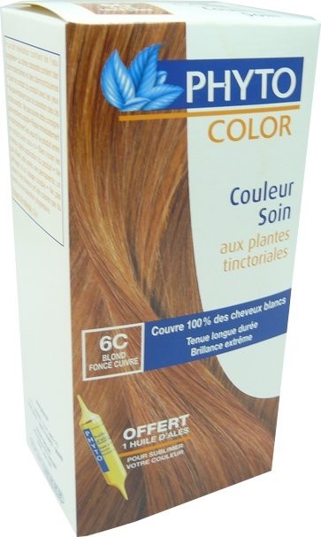 PHYTO COLOR COULEUR SOIN N°6C BLOND FONCE CUIVRE