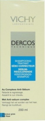 VICHY DERCOS SHAMPOOING TRAITANT SEBO CORRECTEUR CHEVEUX GRAS
