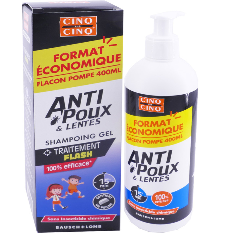 Shampoing anti-poux et lentes - Laboratoire POLIDIS
