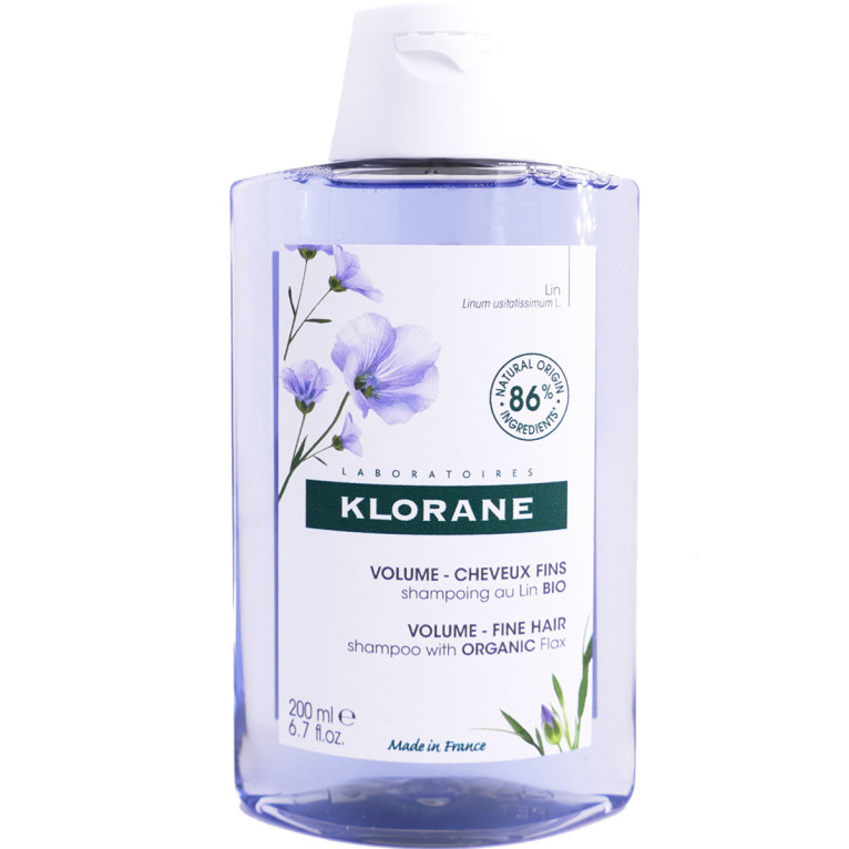 KLORANE SHAMPOOING VOLUME LIN BIO 200ML