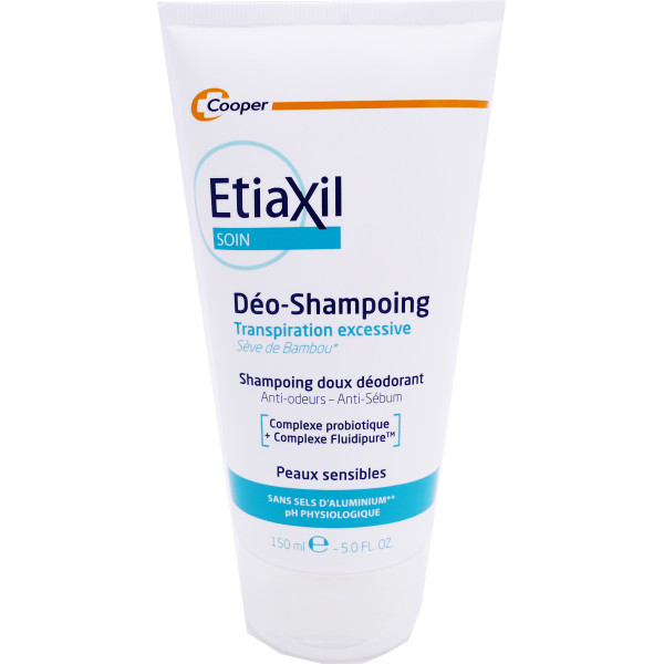 ETIAXIL SOIN DEOSHAMPOING DÉODORANT 150 ML Visage et corps