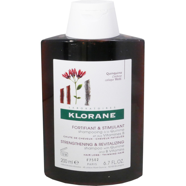 KLORANE SHAMPOOING A LA QUININE FORTIFIANT 200 ML