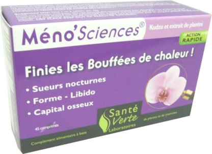 MENO'SCIENCES FINIES MES BOUFFEES DE CHALEUR 45 COMPRIMES